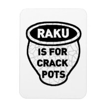 Raku está para los alfareros de los potes de la gr imanes flexibles
