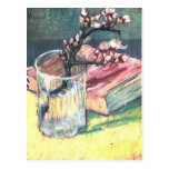 Rama floreciente de la almendra de Vincent van Gog Tarjetas Postales