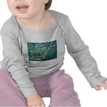Ramas de la almendra de Van Gogh en la floración Camisetas