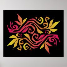ramas del otoño poster