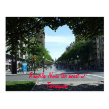 Rambla Nova el corazón de Tarr… Postales