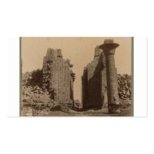 Ramesseum. Egipto circa 1867 Tarjeta De Negocio