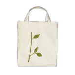 Ramita y hoja bolsa