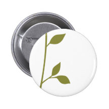 Ramita y hoja pins