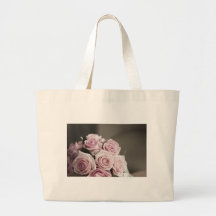 Ramo color de rosa rosado hermoso bolsa