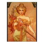 Ramo de Alfonso (Alfonso) Mucha Postal