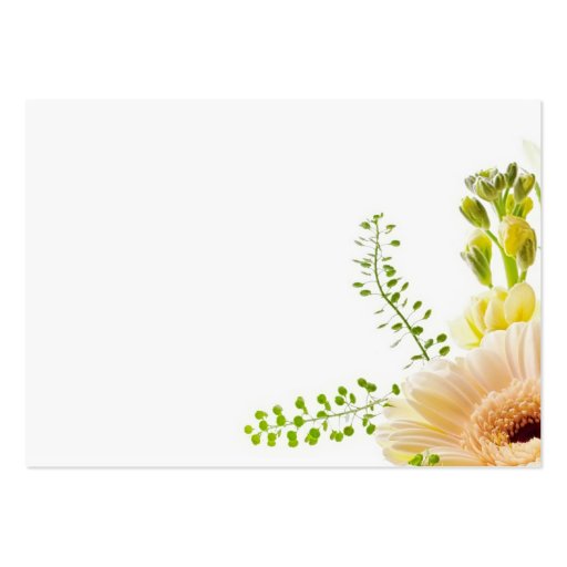 Ramo de flores en el fondo blanco plantillas de tarjetas personales de ...