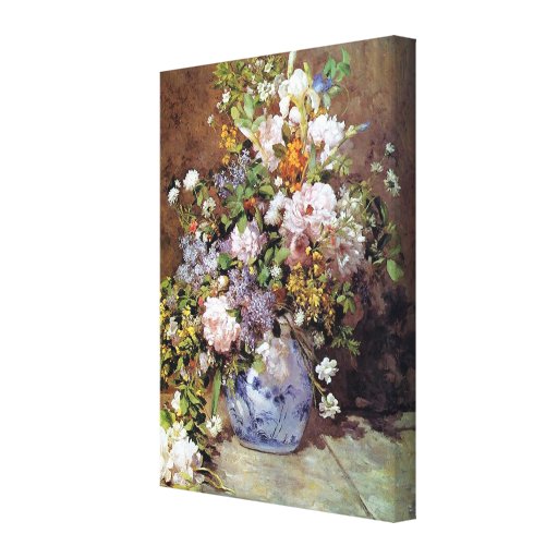 Ramo de la primavera por Renoir Impresiones En Lona