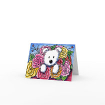 Ramo del día de madre de Westie tarjetas