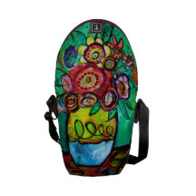 Ramo del jardín bolsa de mensajería