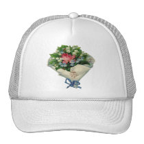 Ramo floral para la madre gorras
