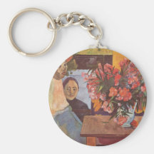 Ramo grande de niños de Tahitian - Paul Gauguin Llavero
