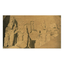 Ramses II. Egipto circa 1870 Plantillas De Tarjetas Personales