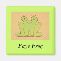 Rana de Faye Imán Para Frigorifico