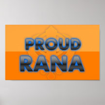 Rana orgulloso, orgullo del Rana Impresiones