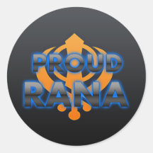 Rana orgulloso, orgullo del Rana Pegatina Redonda