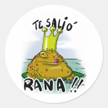 rana pegatina