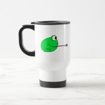 Rana y mosca taza