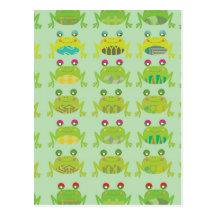 ranas enrrolladas del froggy postales