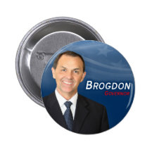 Randy Brogdon para el botón del gobernador Pins