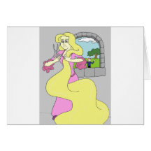 Rapunzel Tarjetón