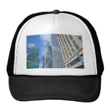 Rascacielos de Manhattan Gorras