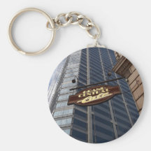 Rascacielos en San Diego céntrica Llavero Personalizado