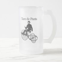Rasgó la taza de cerveza helada Pants de