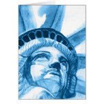 Rasgones de señora Liberty Tarjeta