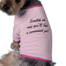 Rasgúñeme camisa del perro ropa perro