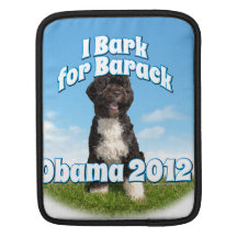 Raspo para Barack, BO el primer perro Obama Funda Para iPads