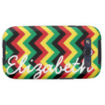Rastafarian Chevron Galaxy SIII Fundas