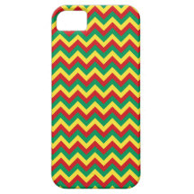 Rastafarian Chevron iPhone 5 Case-Mate Cobertura