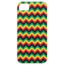 Rastafarian Chevron iPhone 5 Case-Mate Coberturas