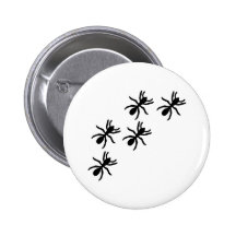 rastro negro de la hormiga pin