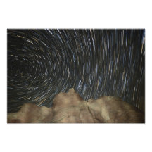 Rastros de la estrella impresiones fotograficas