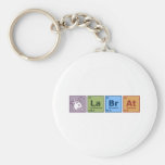 Rata del laboratorio llaveros personalizados
