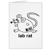 Rata del laboratorio tarjeta