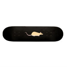 Rata del mascota. Cervatillo Berkshire, vientre bl Patinetas Personalizadas