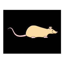 Rata del mascota. Cervatillo Postales