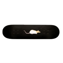 Rata del mascota. Cervatillo y abigarrado encapuch Tabla De Patinar