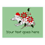 Rata del navidad tarjetas postales