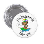 Rata del río de Faschingsverein Pin
