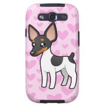 Rata Terrier/amor del fox terrier de juguete Samsung Galaxy SIII Funda
