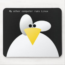 Ratón-cojín 1 de Linux Alfombrillas De Ratones