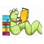 Ratón de biblioteca tarjetas postales