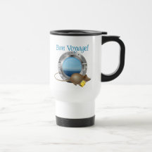Ratón de la navegación el vacaciones tazas de café