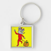 Ratón del diablo llavero personalizado