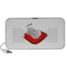 Ratón del ordenador mp3 altavoz