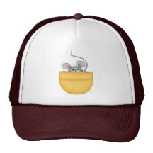 Ratón en bolsillo gorro